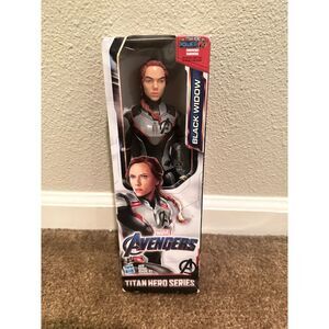 NEW Marvel Avengers: Endgame Titan Hero Series Black Widow 12-inch Action